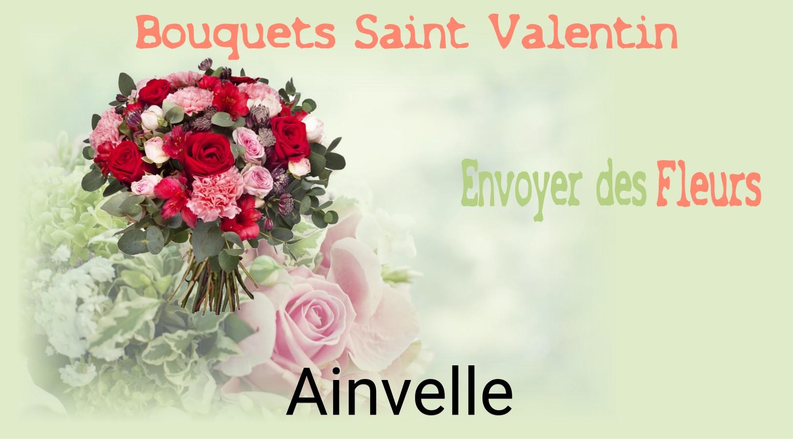 Roses de Saint-Valentin livrées à Ainvelle